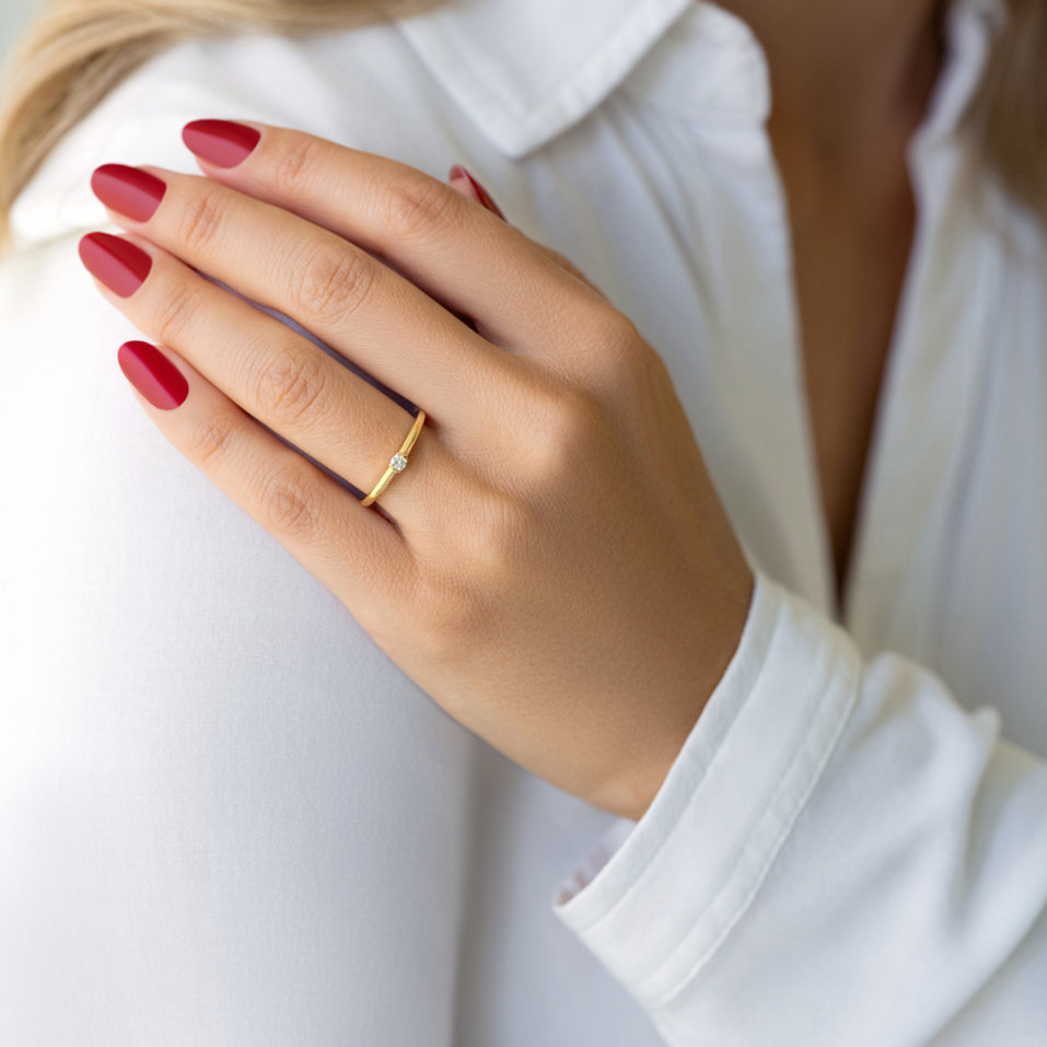 Diamond ring Vesper Sky