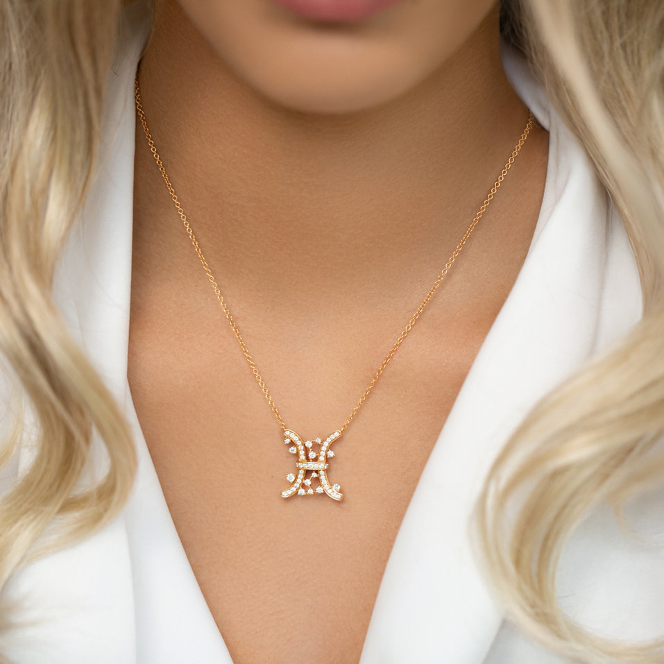 Diamond necklace Goddess Helena