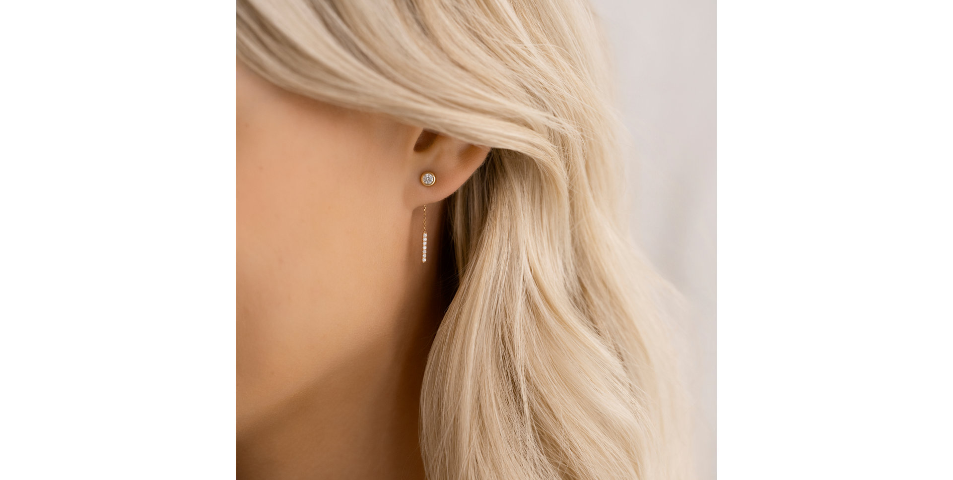 Diamond earrings Laithe