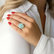 Diamond ring with Chalcedony Rainbow Blossom3