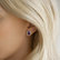 Diamond earrings with Sapphire Layla4