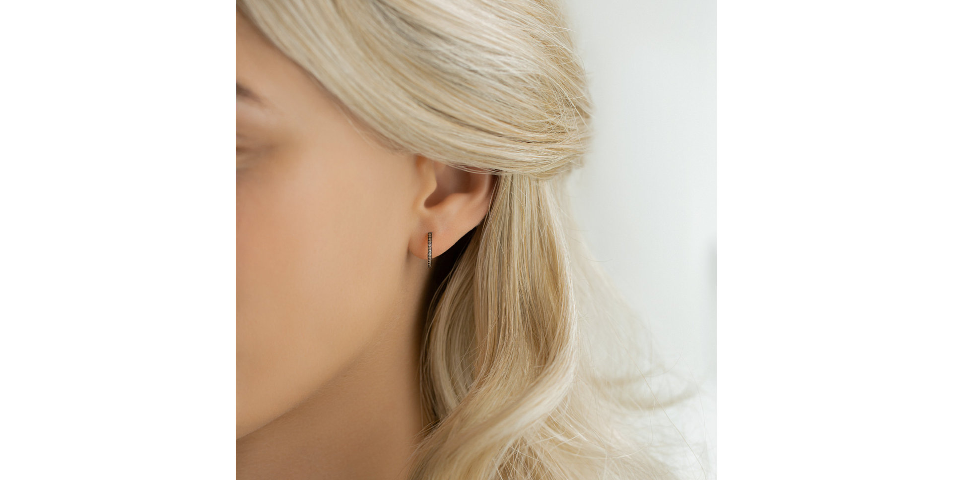 Diamond earrings Creolyn