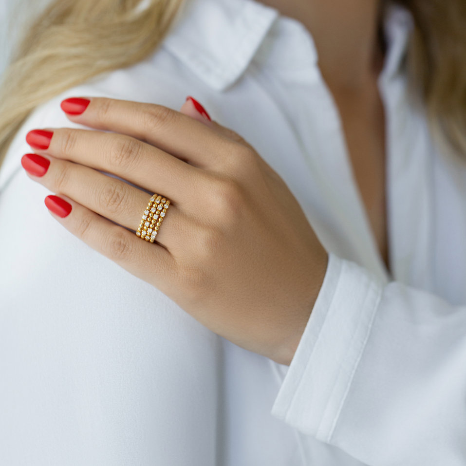 Diamond ring Sunset Glow