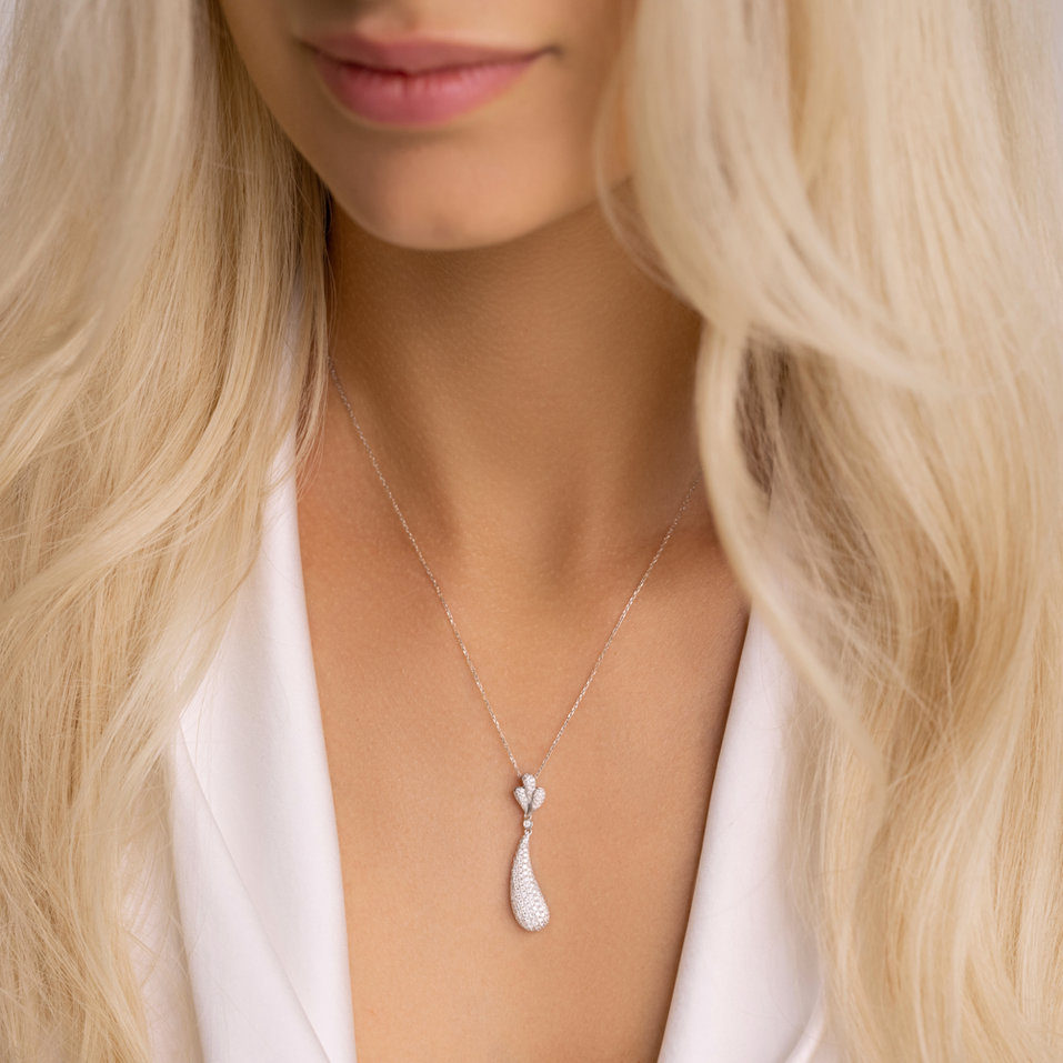 Diamond pendant Open Mind