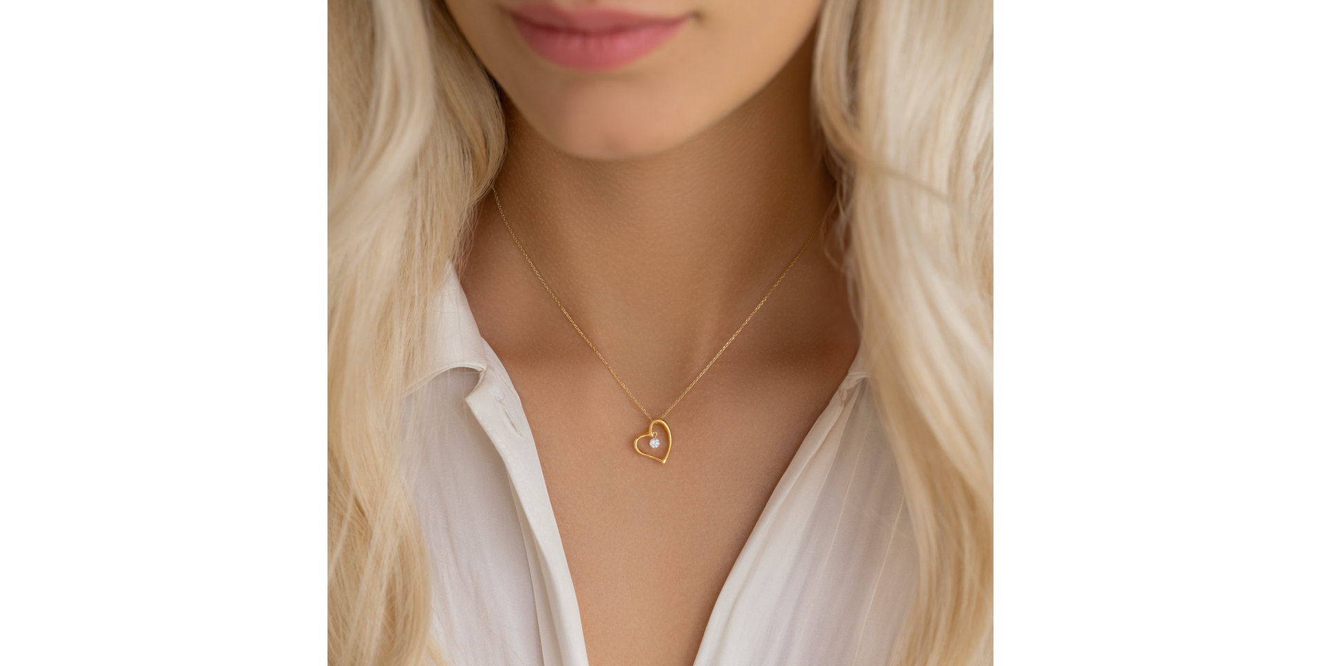 Diamond pendant Jacinthe