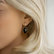 Earrings with Quartz Miracle Cosmos4