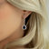 Diamond earrings with Sapphire Royal Sky4