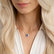 Diamond necklace with Tanzanite Seraph Glory3