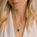 Diamond necklace with Tanzanite Divine Goddess3