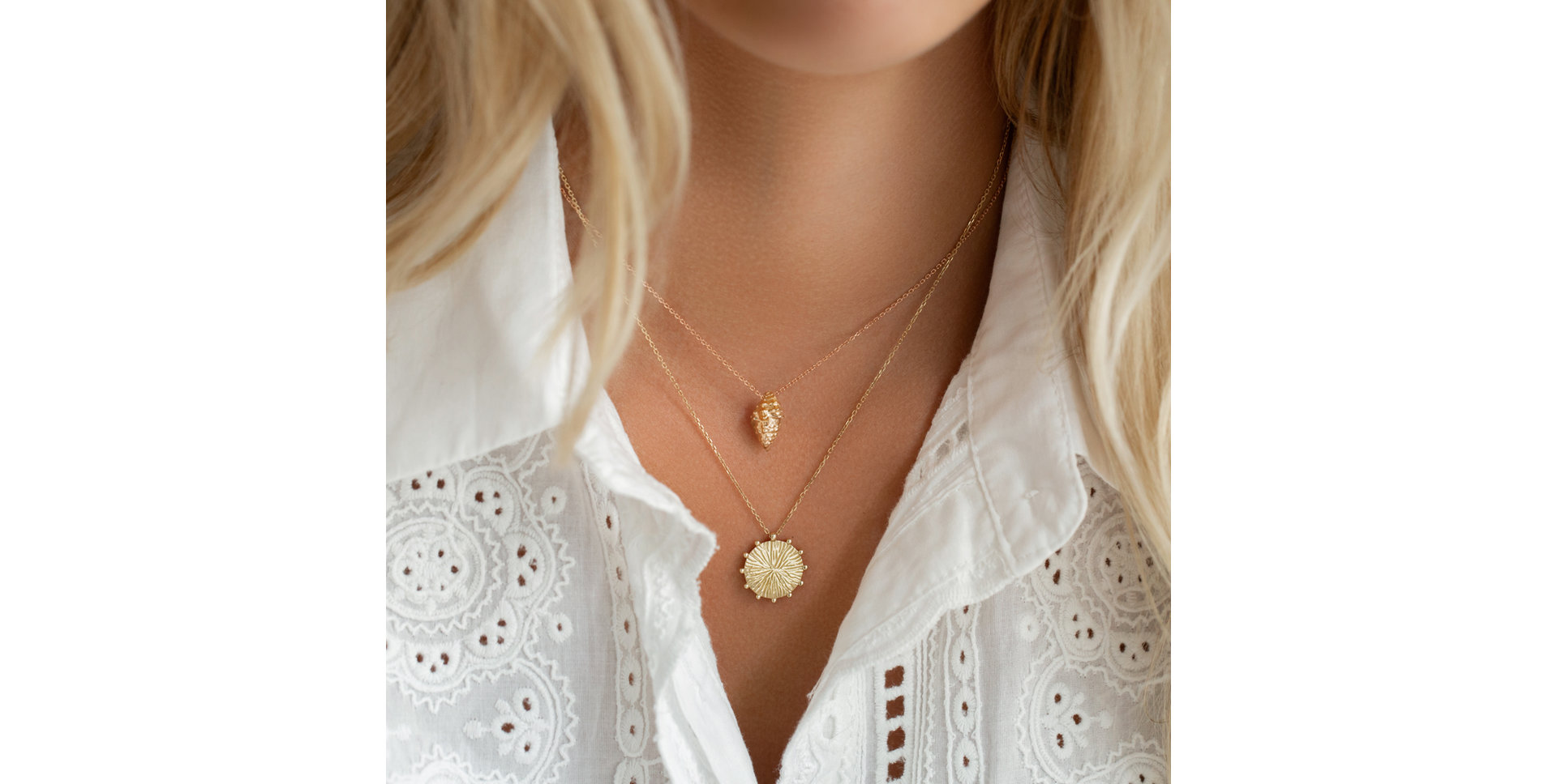 Necklace Shining Sun