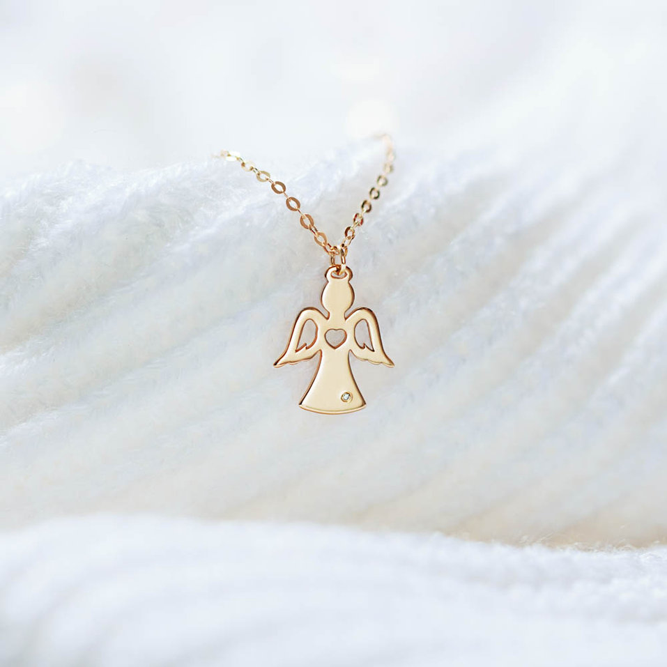 Diamond necklace Angel of Light