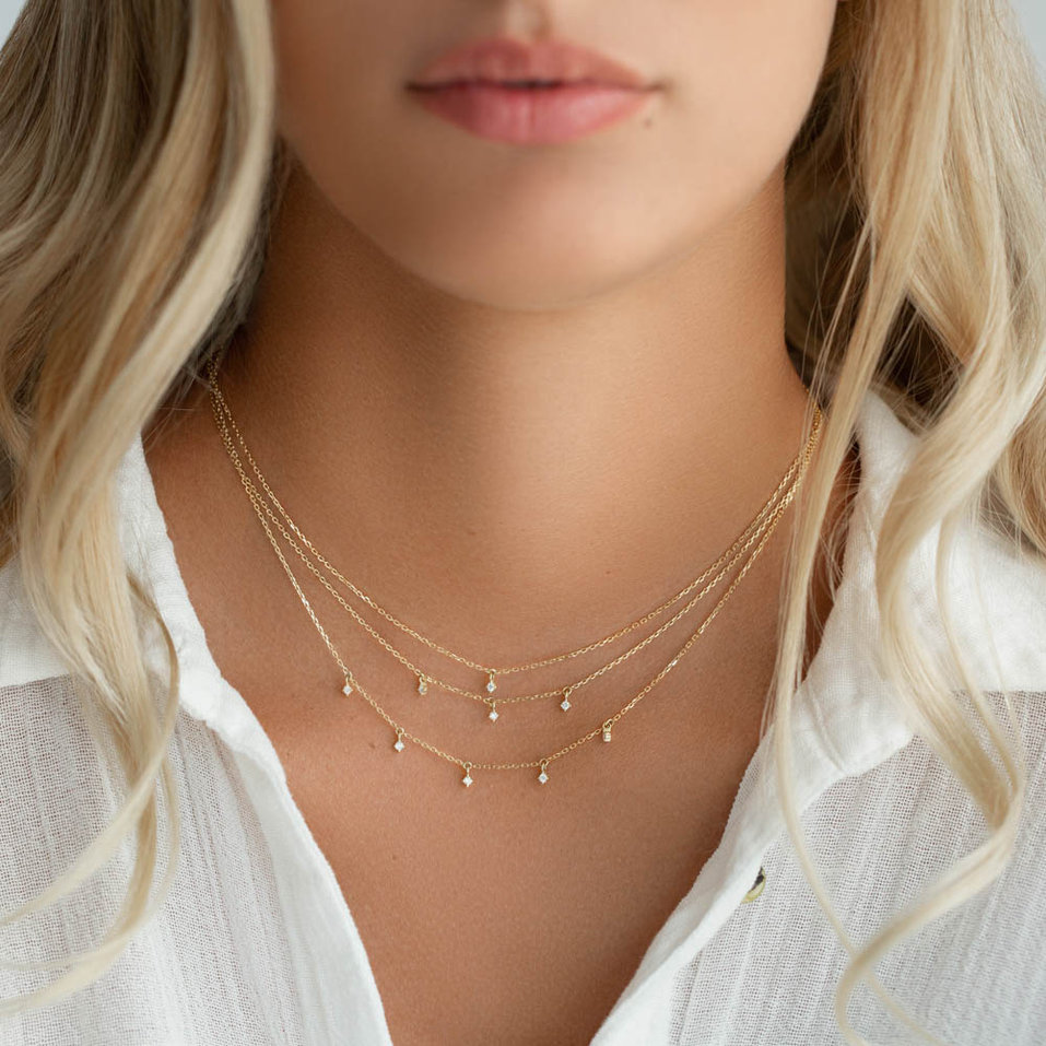 Diamond necklace Waltz