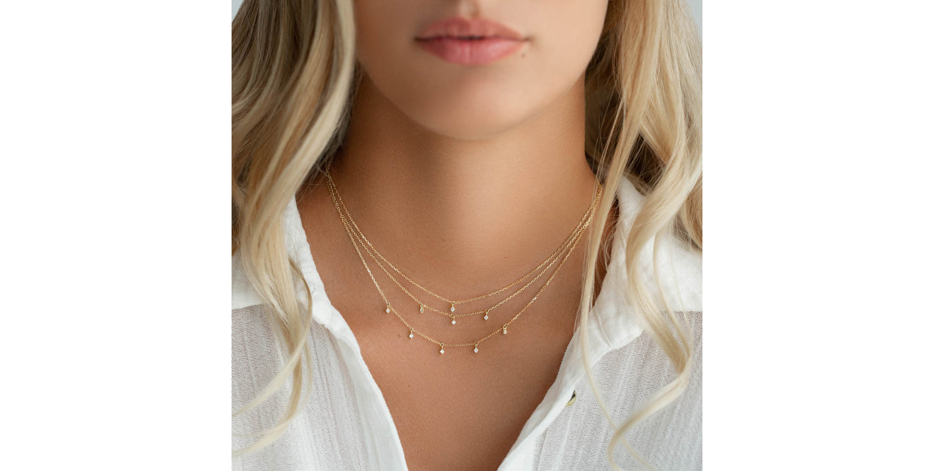 Diamond necklace Waltz