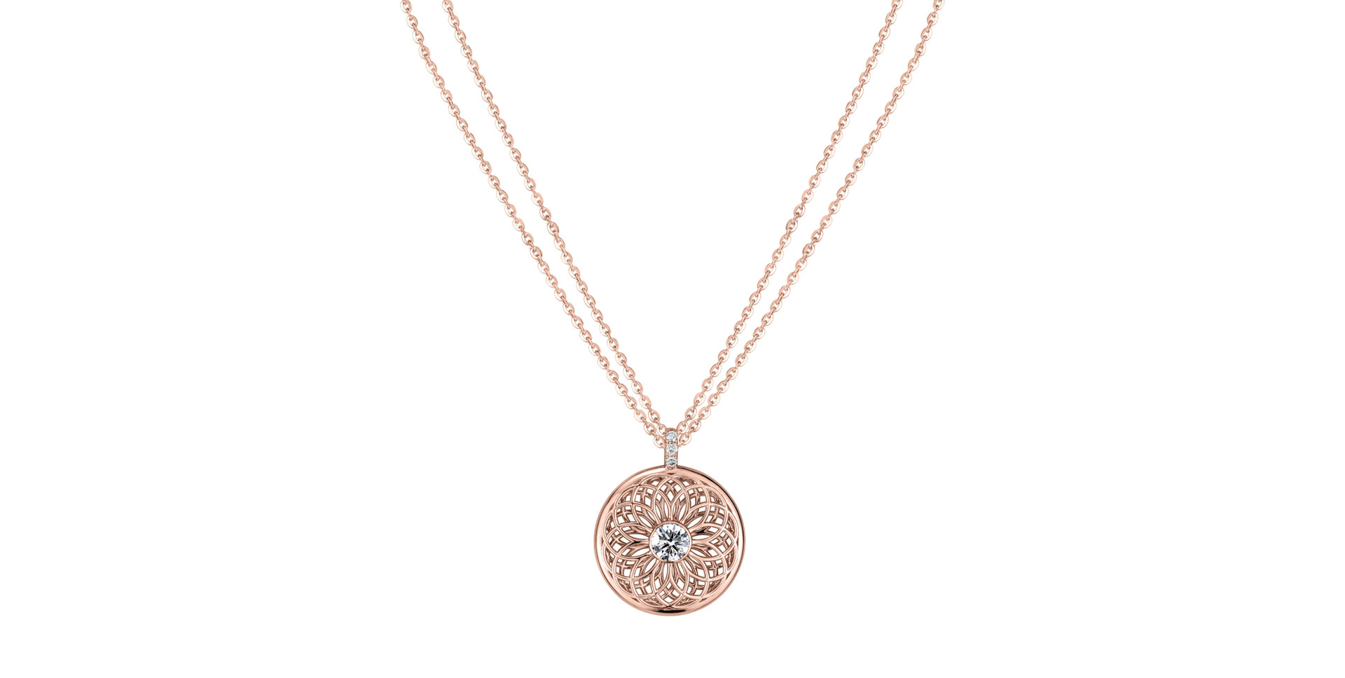 Diamond necklace Sphere of Light