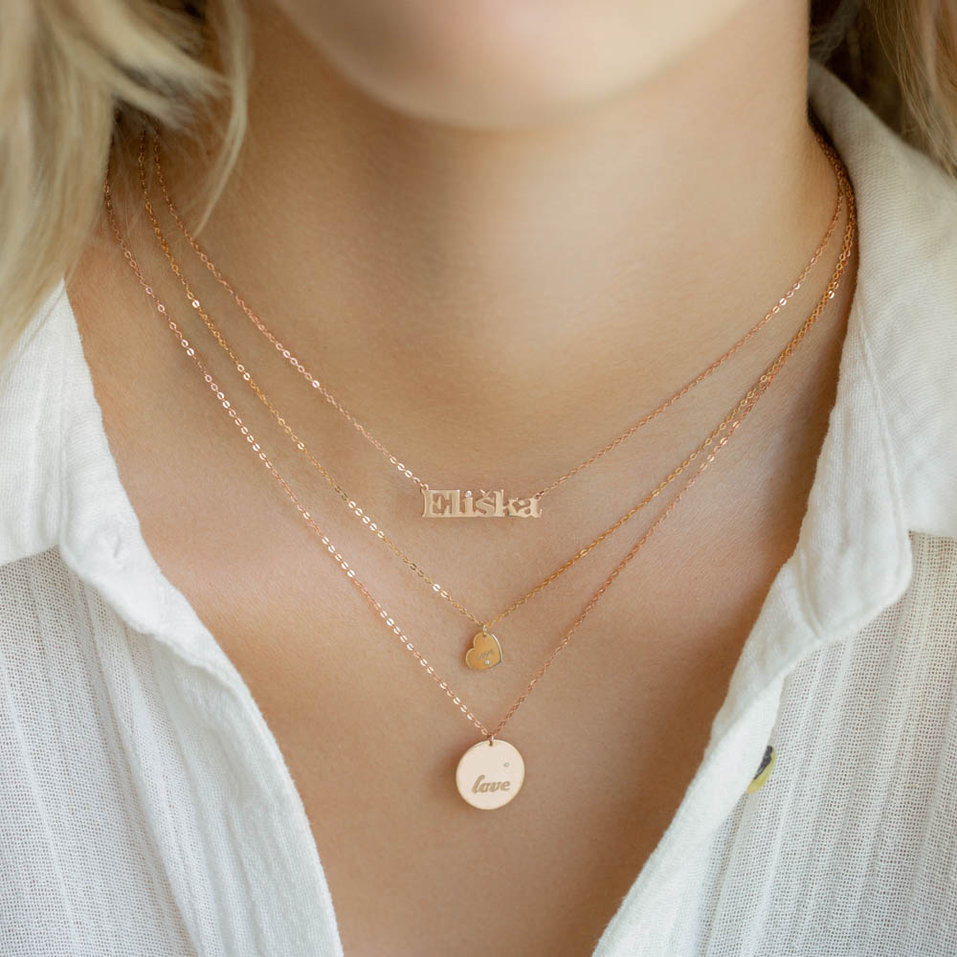 Diamond necklace Classic name