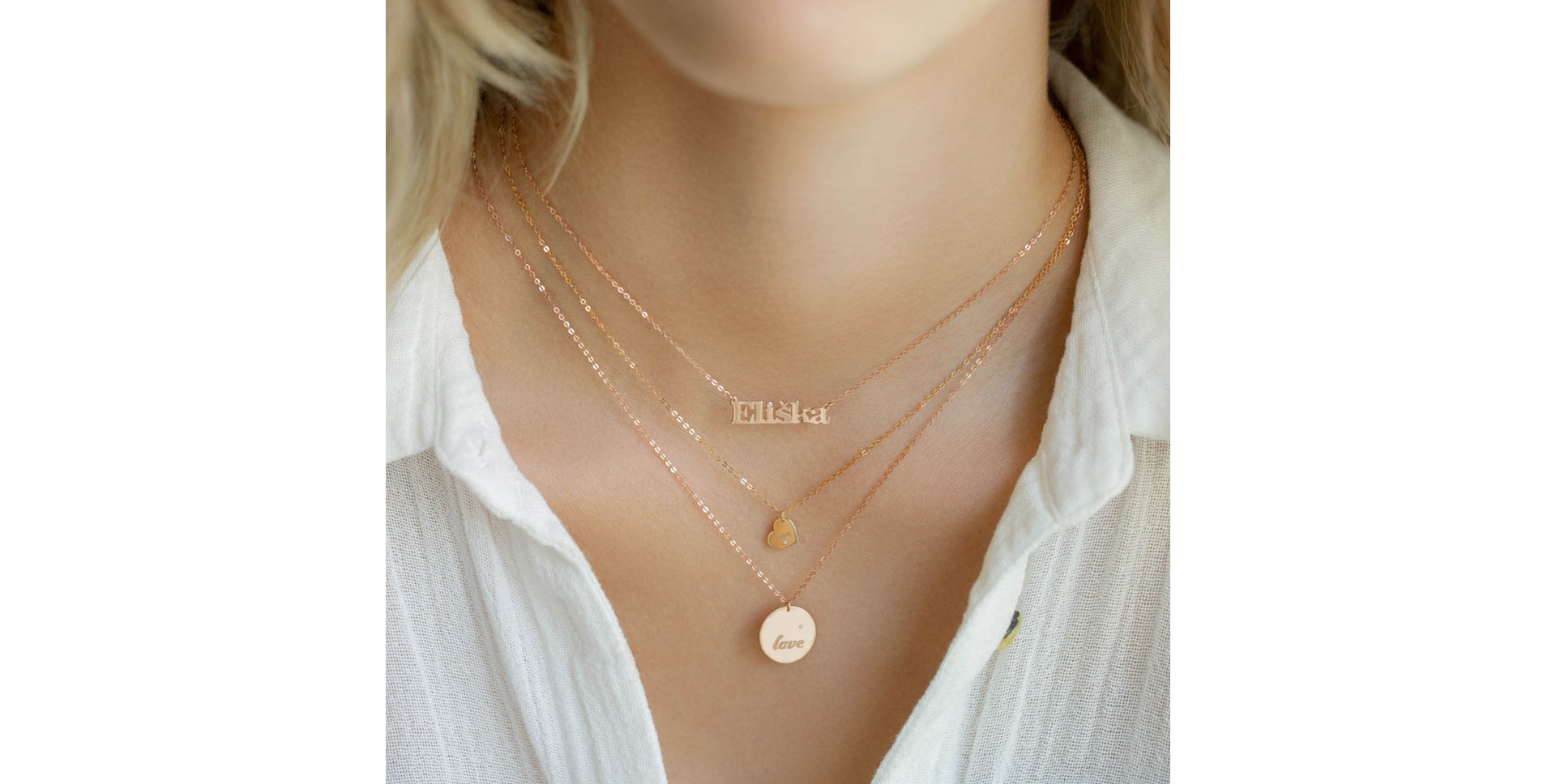 Diamond necklace Classic name