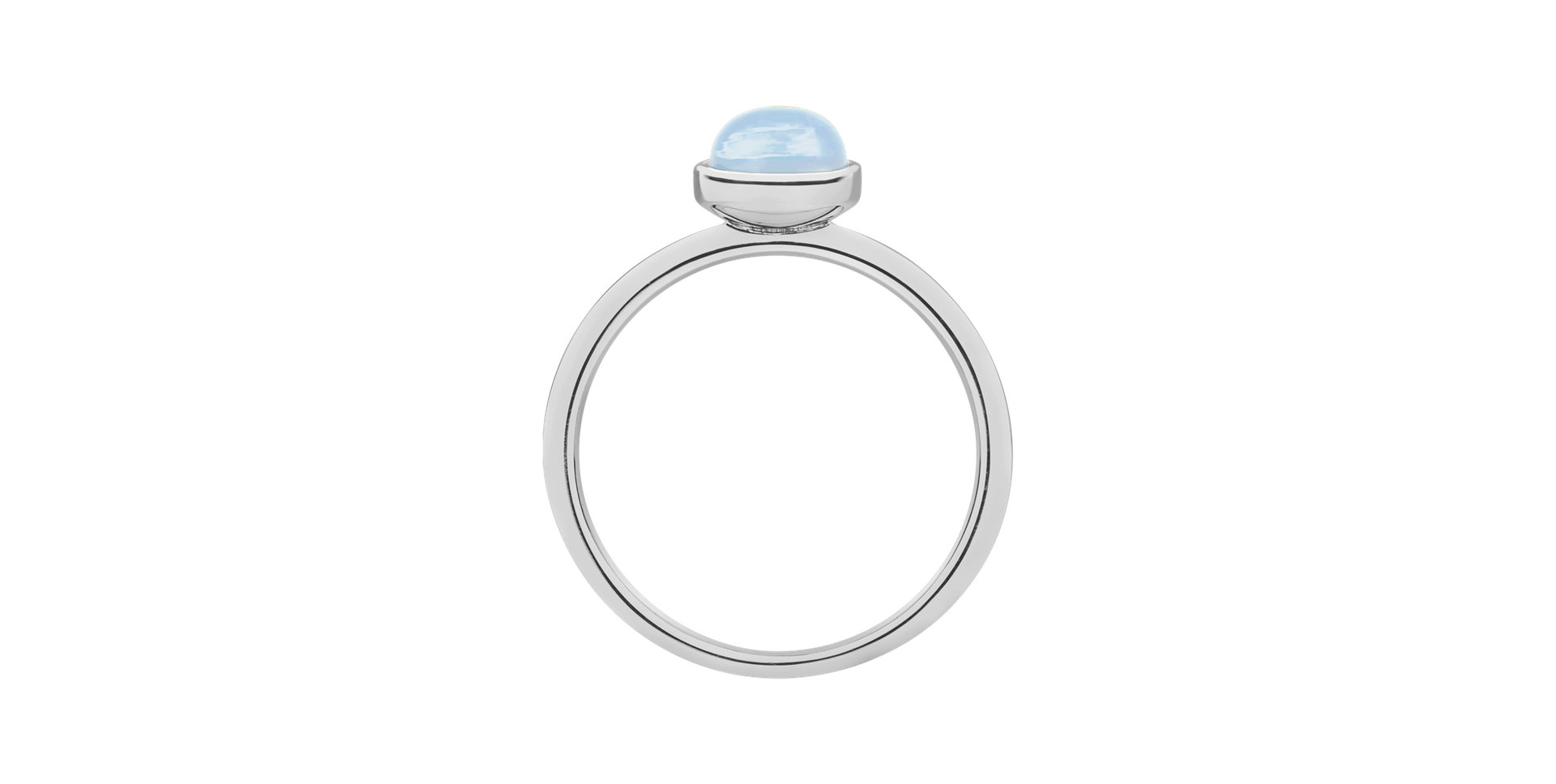 Ring with Topaz Sky Bonbon