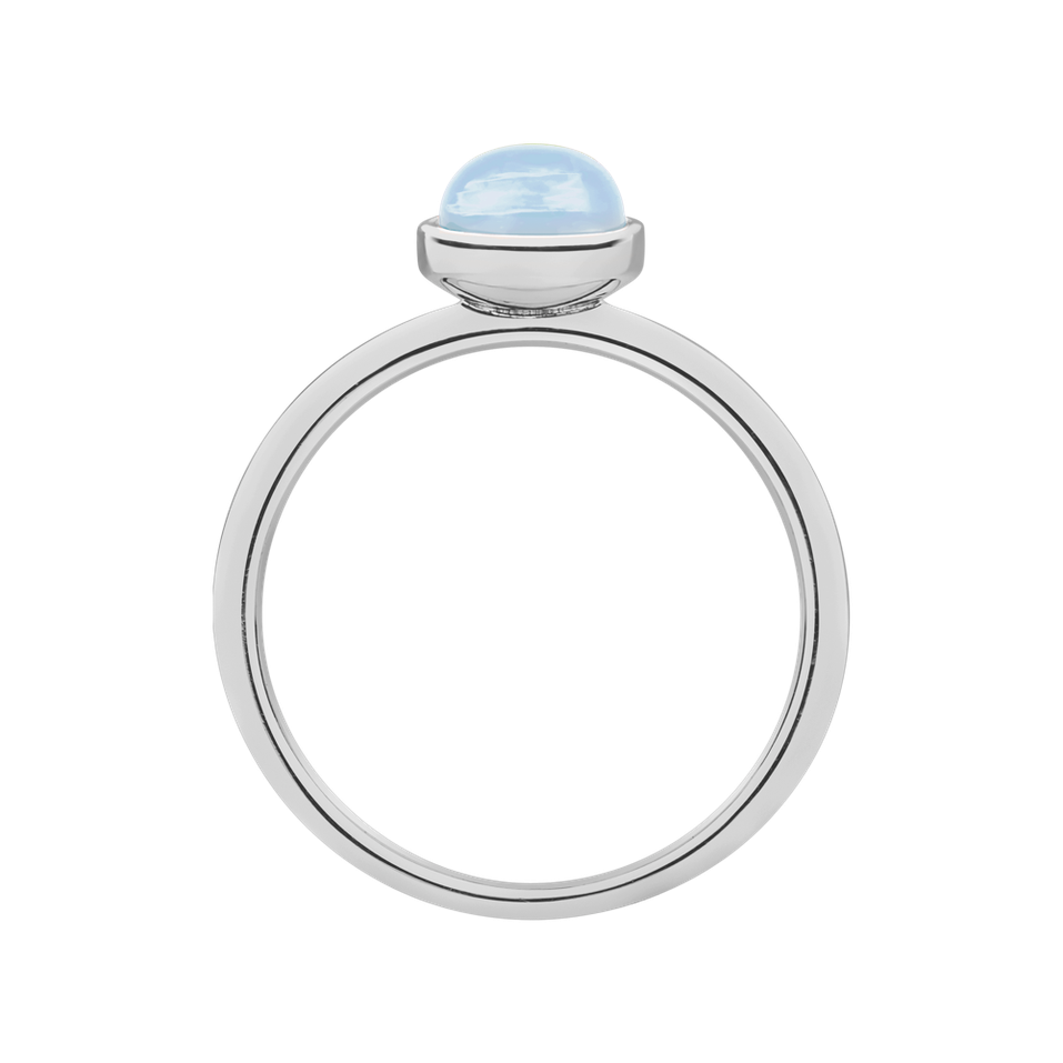 Ring with Topaz Sky Bonbon