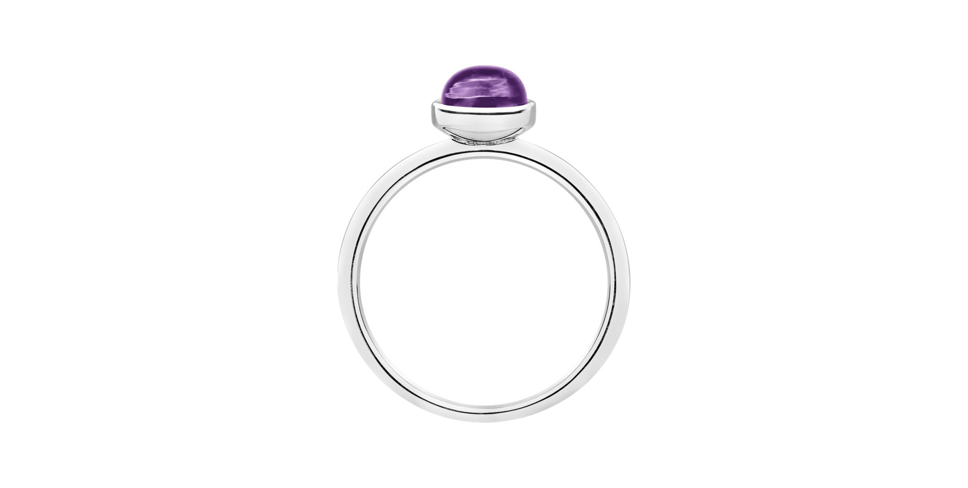 Ring with Amethyst Brazil Bonbon