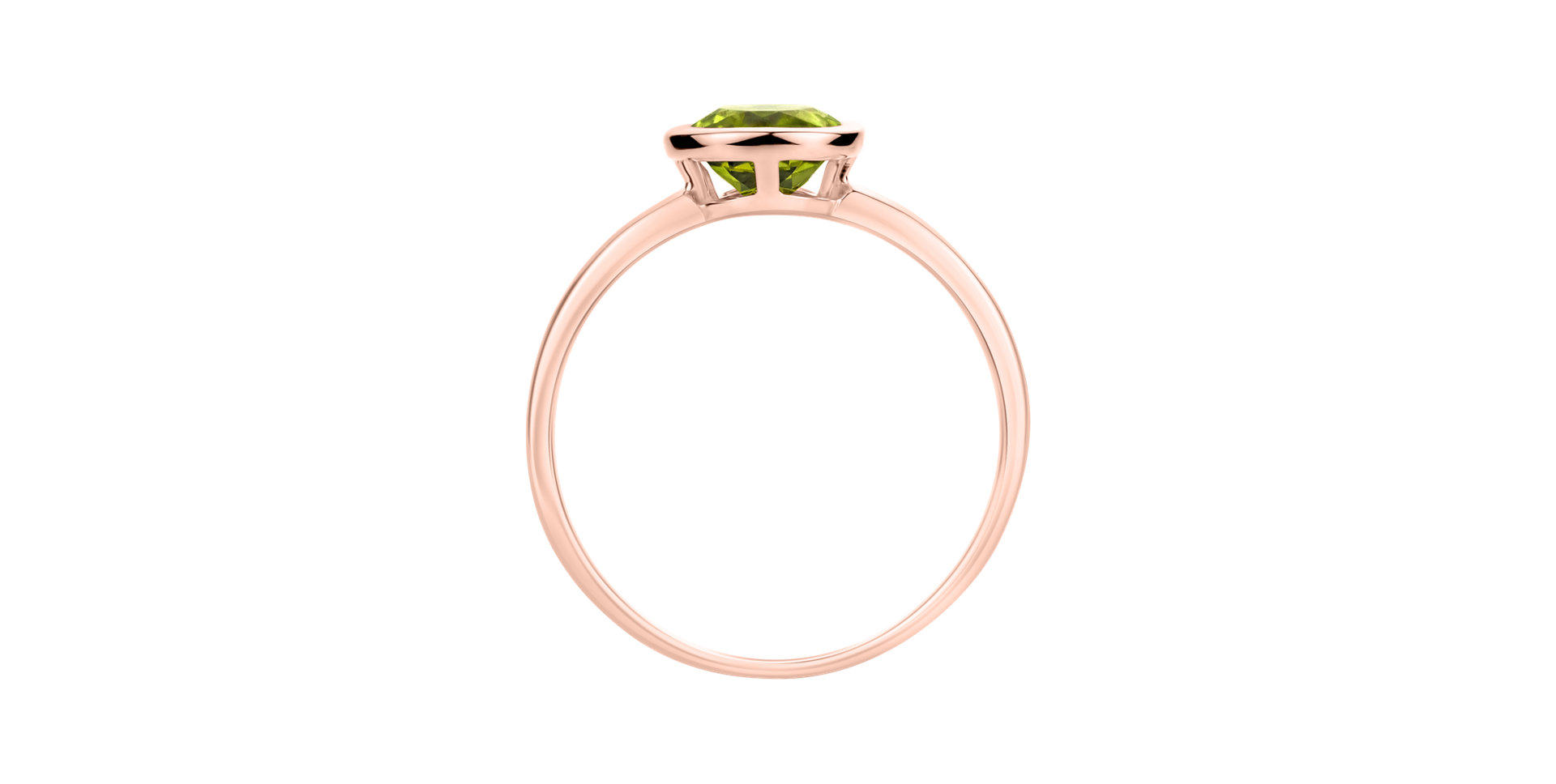 Ring with Peridot Bonbon