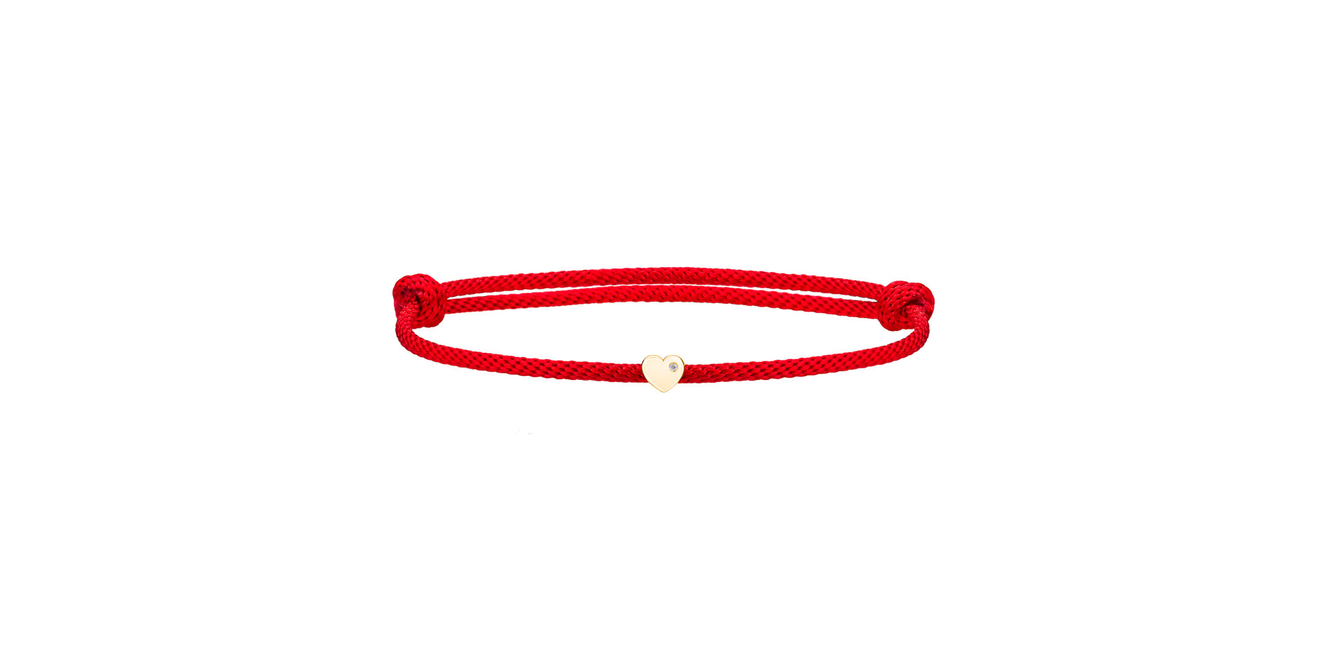 Diamond bracelet Red Heart