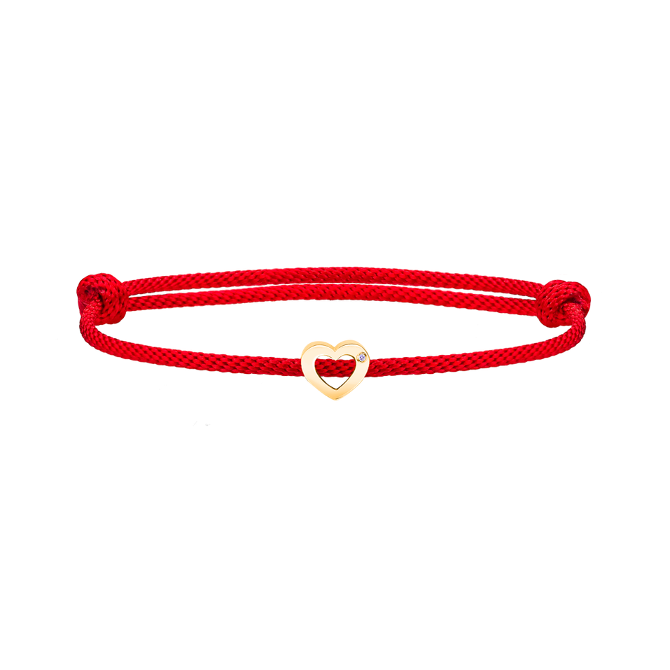 Diamond bracelet Bold Heart
