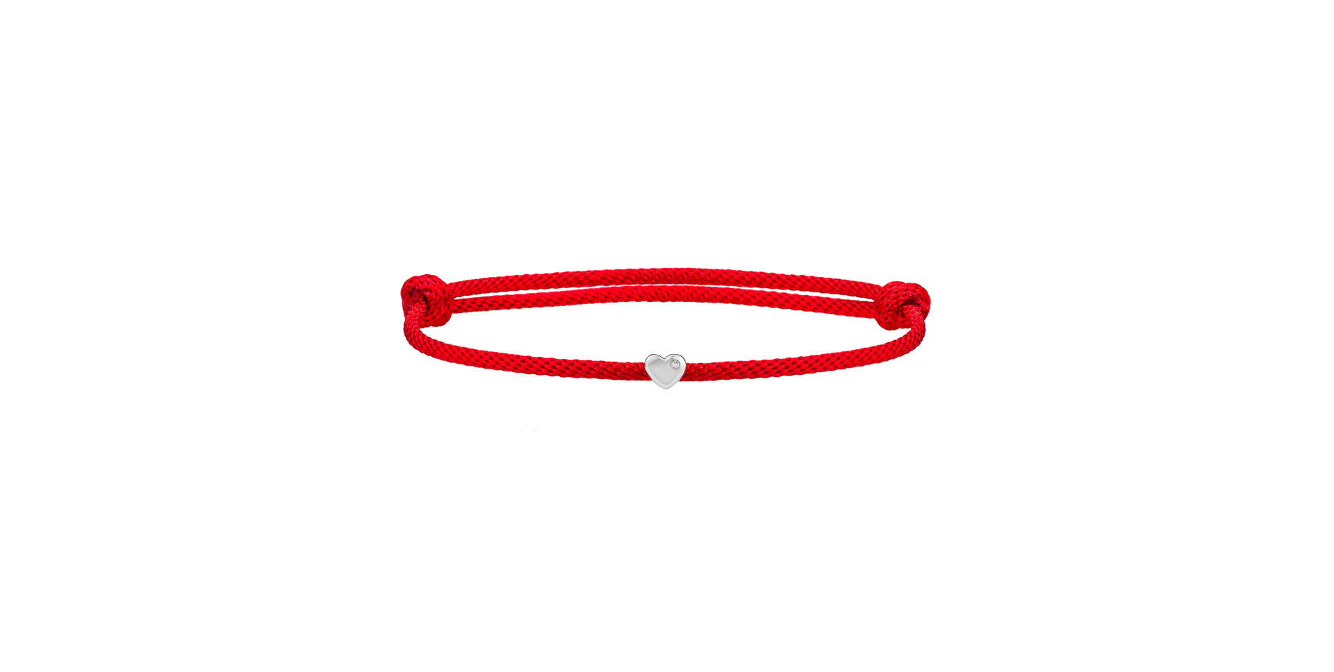Diamond bracelet Red Heart