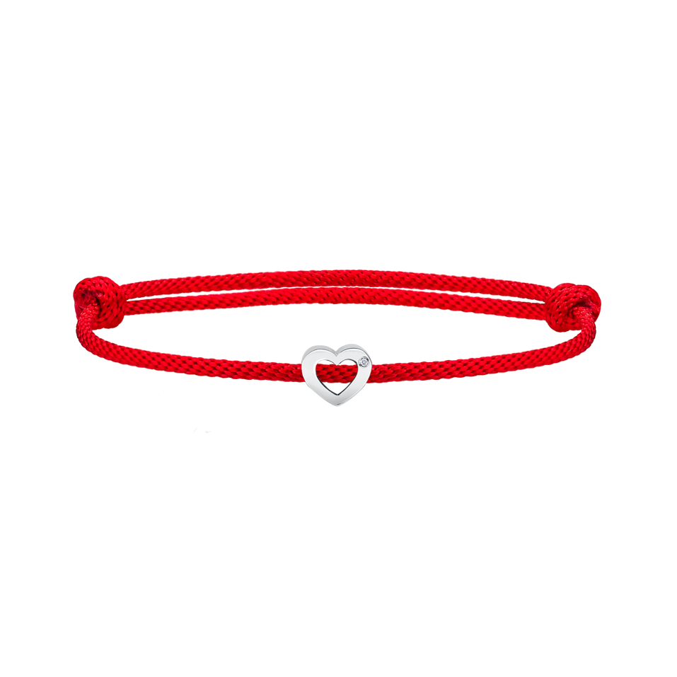Diamond bracelet Bold Heart