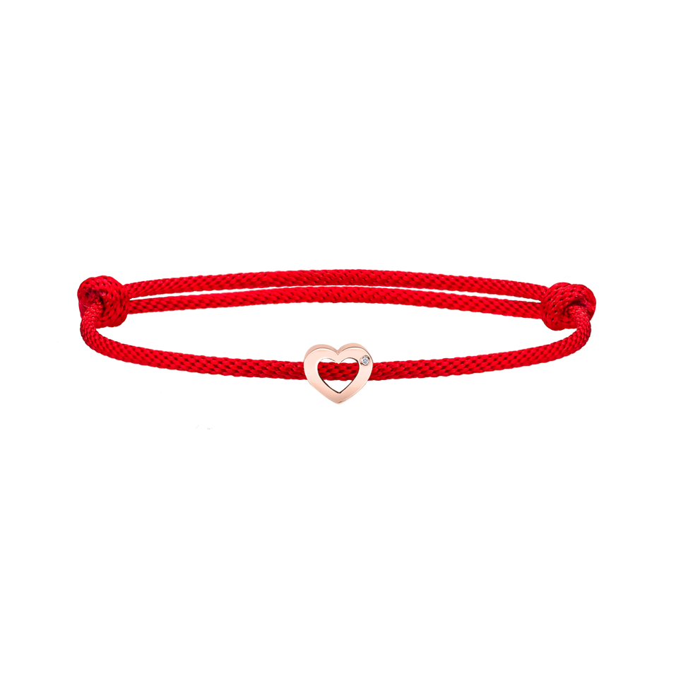 Diamond bracelet Bold Heart