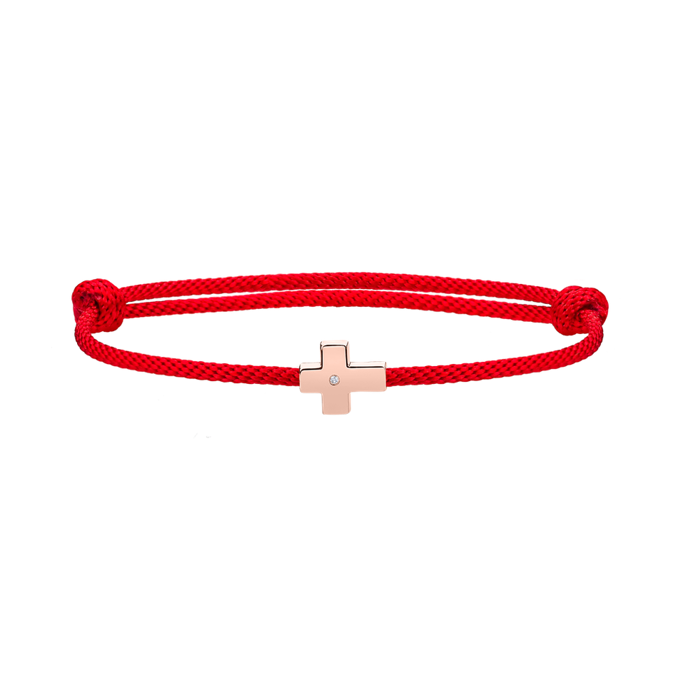 Diamond bracelet Red Cross