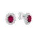 Diamond earrings with Ruby Fairy Goddess2