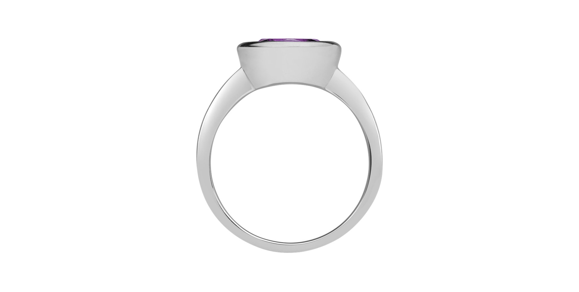 Ring with Amethyst Brazil Bonbon
