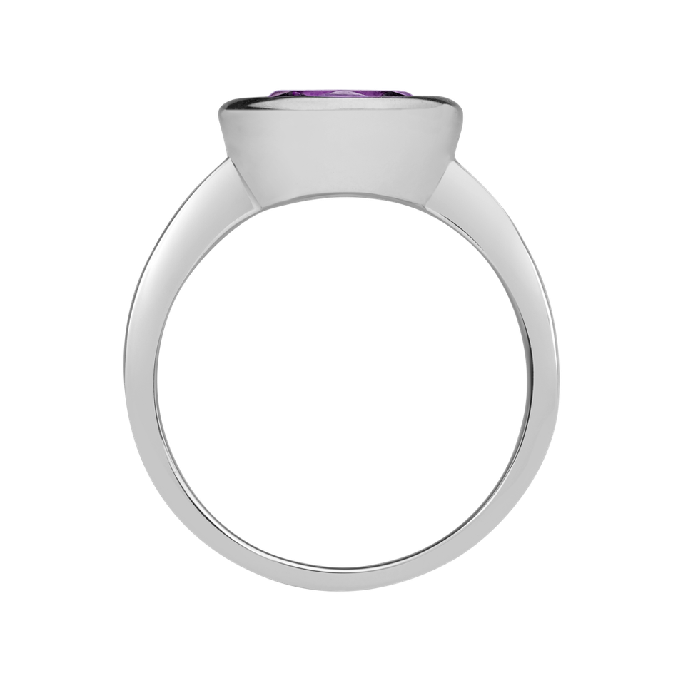 Ring with Amethyst Brazil Bonbon