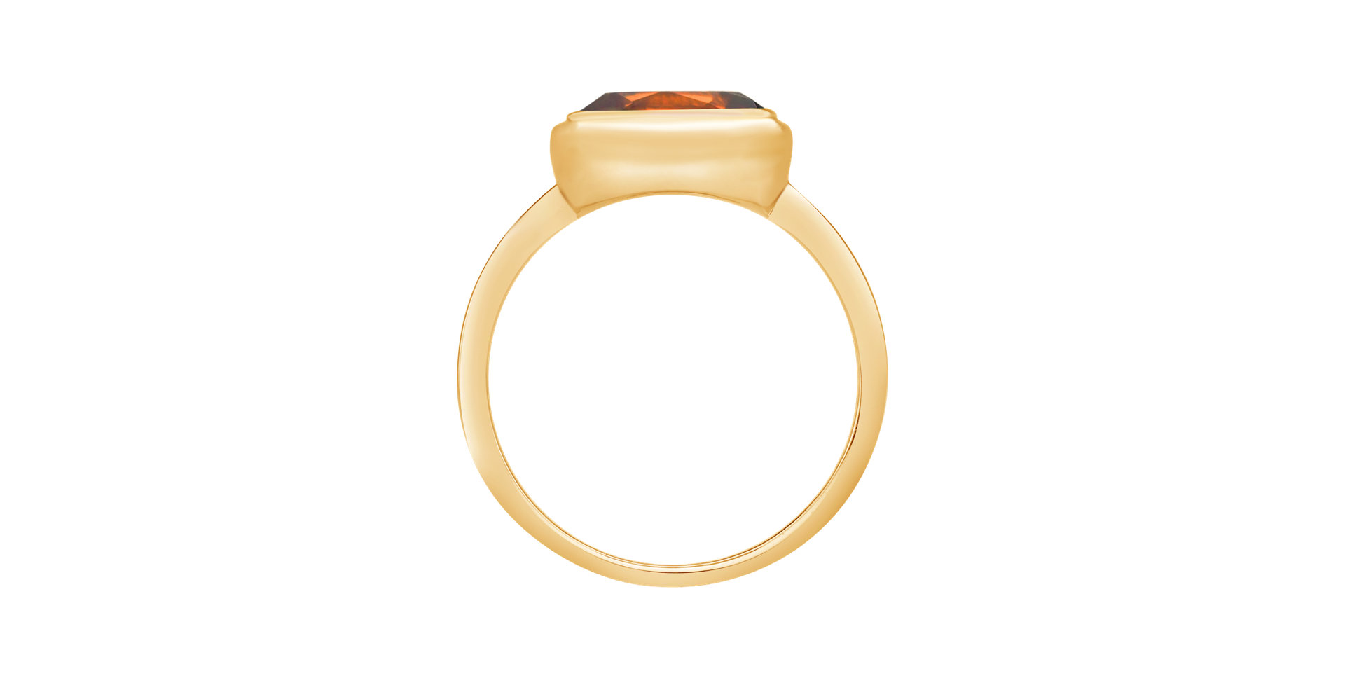 Ring with Citrine Madeira Bonbon