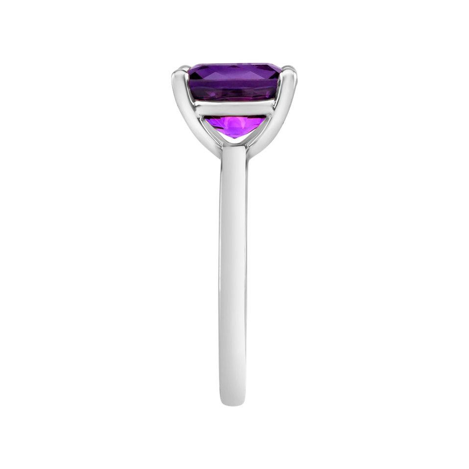 Ring with Amethyst Brazil Bonbon