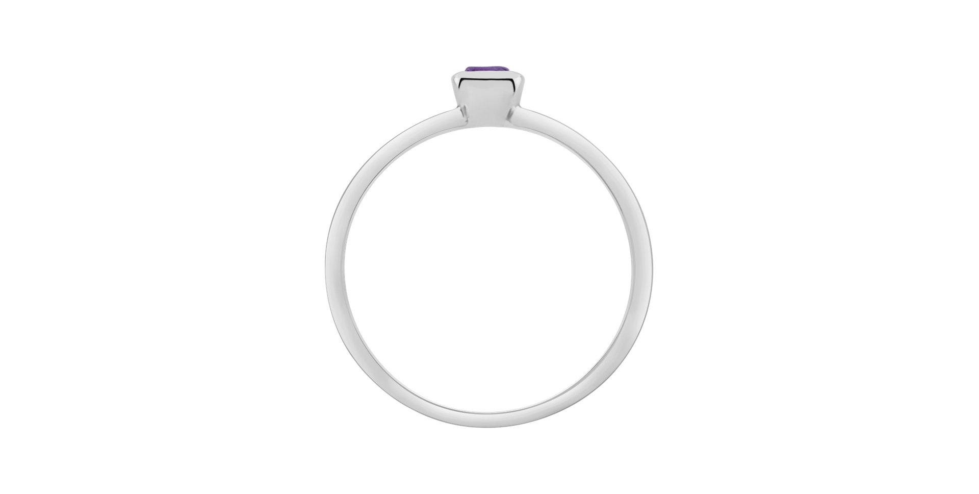 Ring with Amethyst Brazil Bonbon