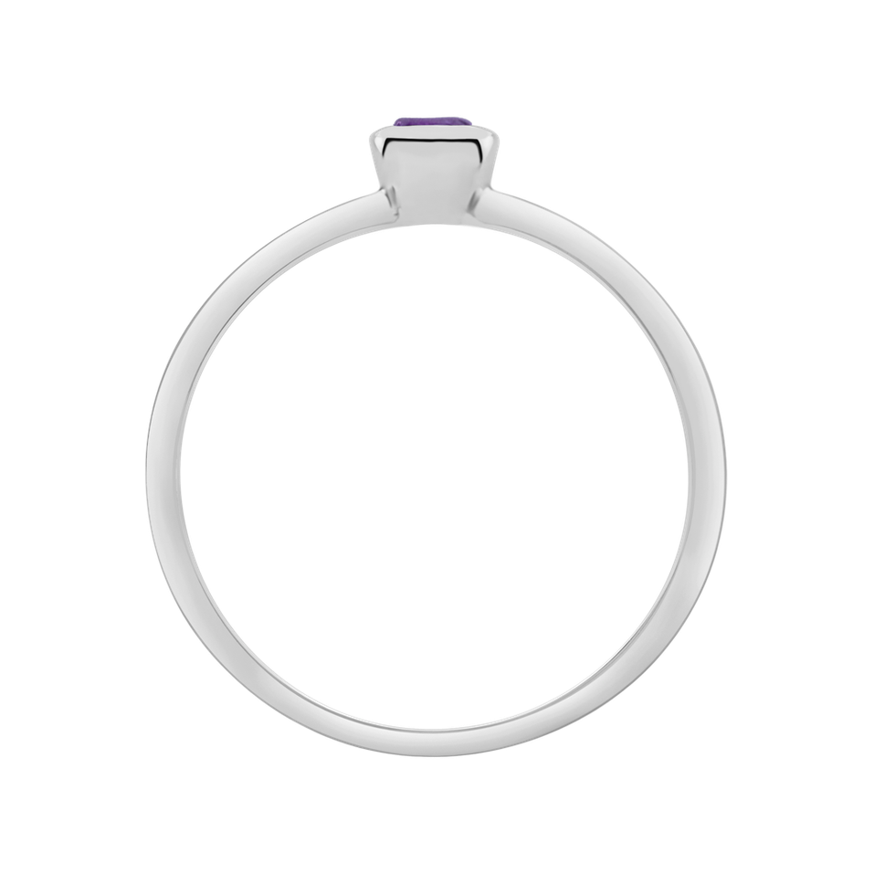Ring with Amethyst Brazil Bonbon