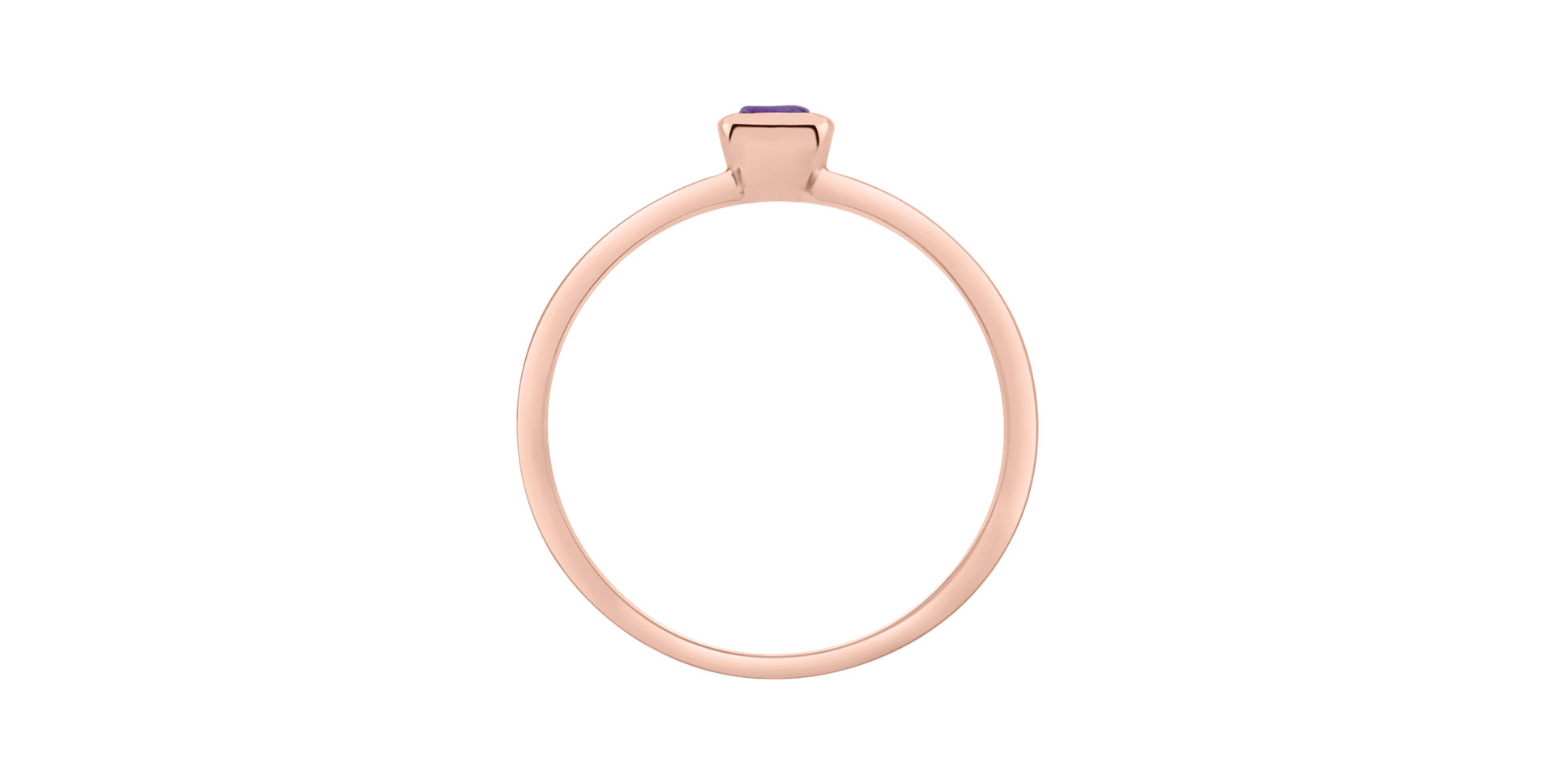 Ring with Amethyst Brazil Bonbon