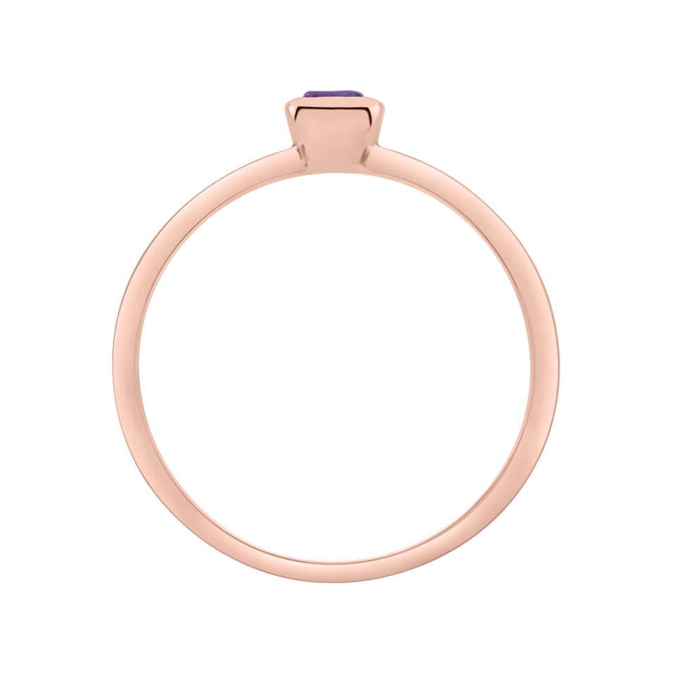 Ring with Amethyst Brazil Bonbon