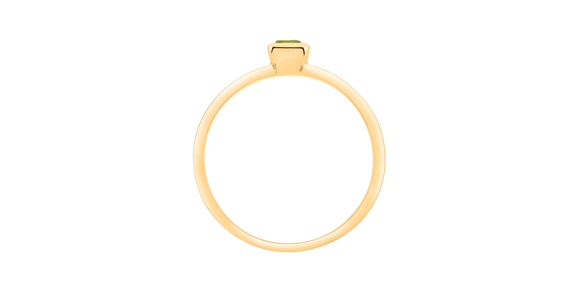 Ring with Peridot Bonbon