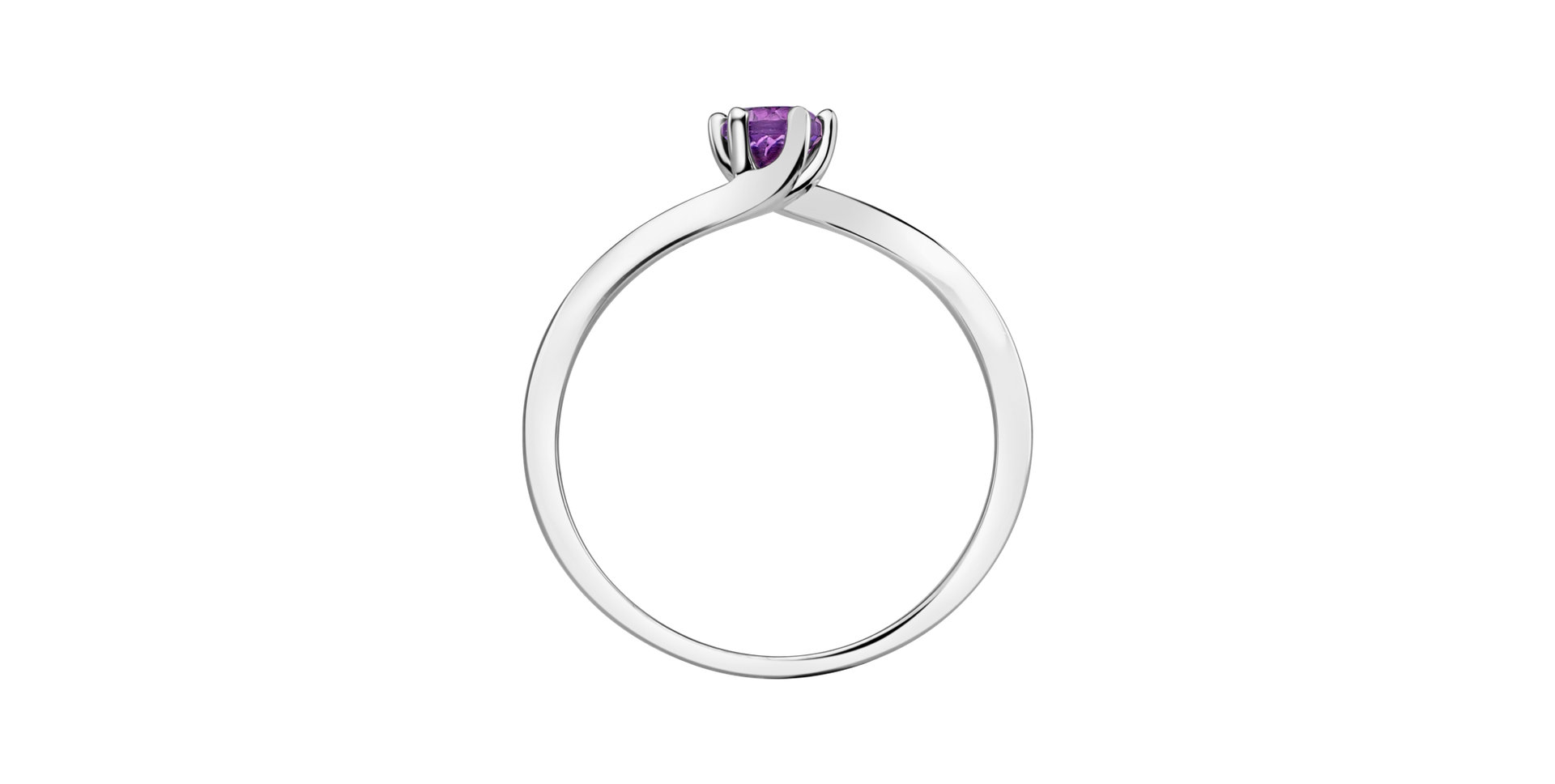 Ring with Amethyst Brazil Bonbon