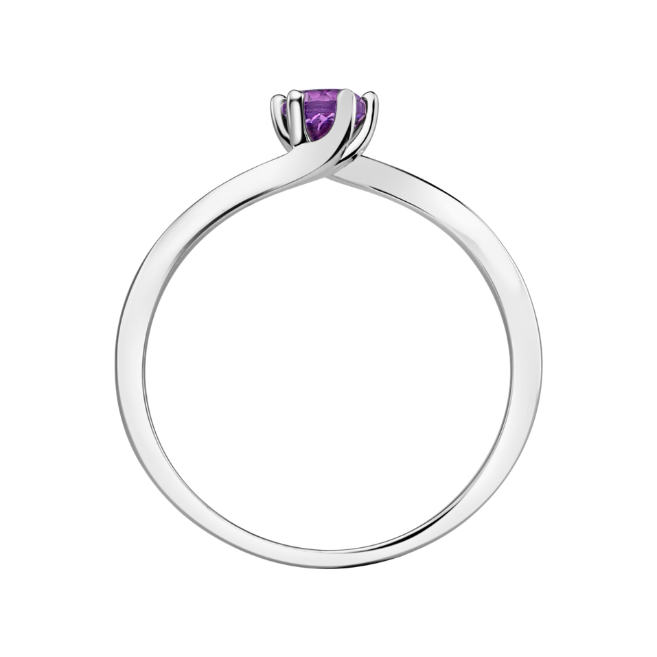 Ring with Amethyst Brazil Bonbon
