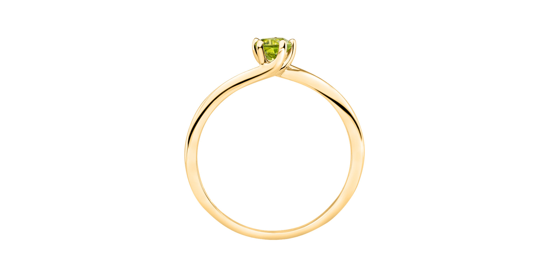 Ring with Peridot Bonbon