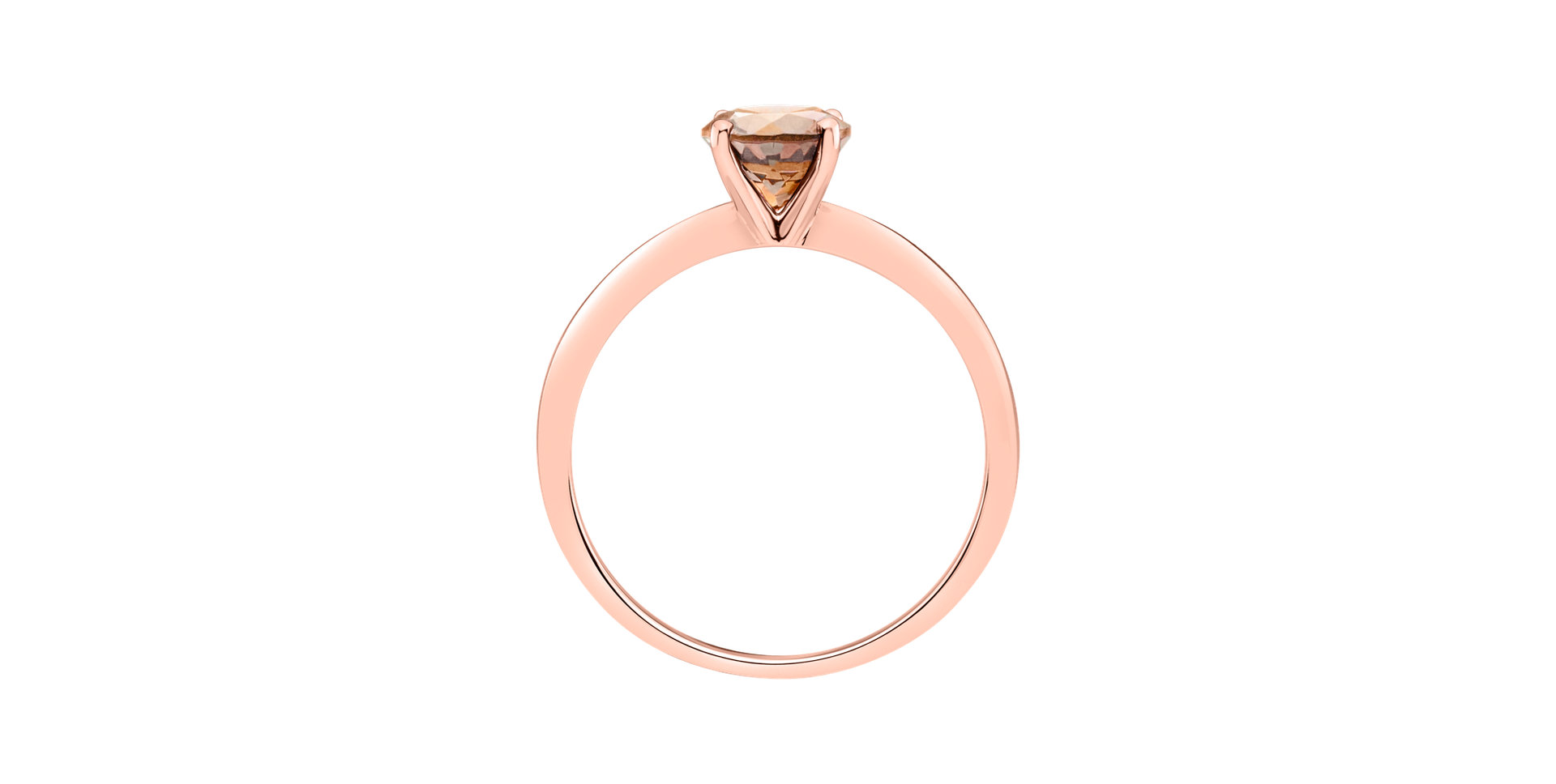 Ring with Morganite Bonbon