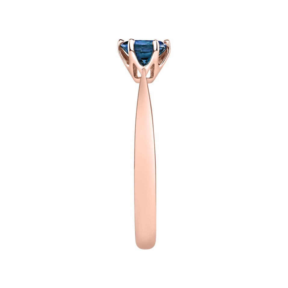 Ring with Topaz London Bonbon