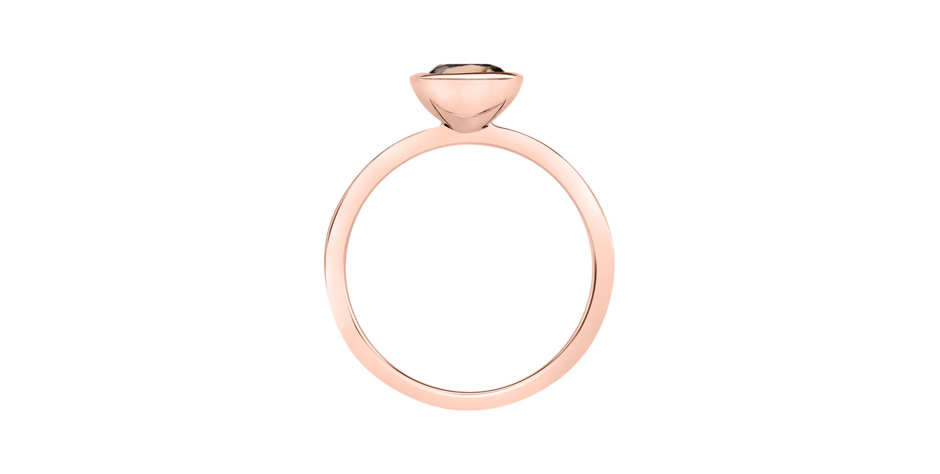 Ring with Morganite Bonbon