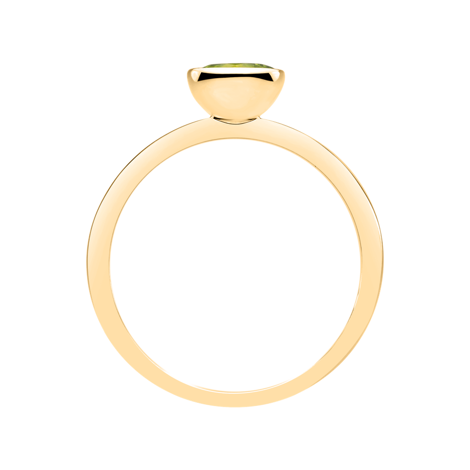 Ring with Peridot Bonbon