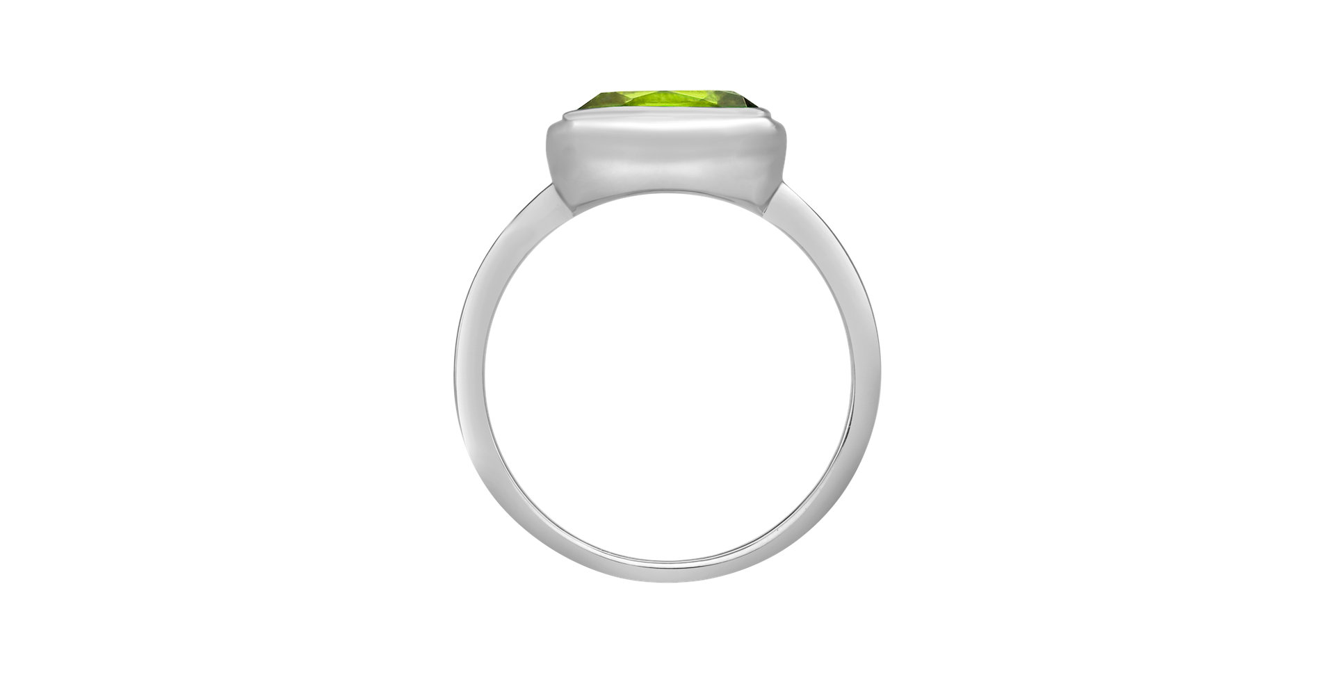 Ring with Peridot Bonbon