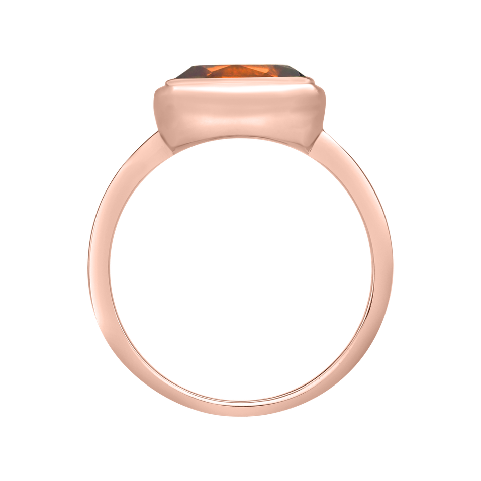 Ring with Citrine Madeira Bonbon