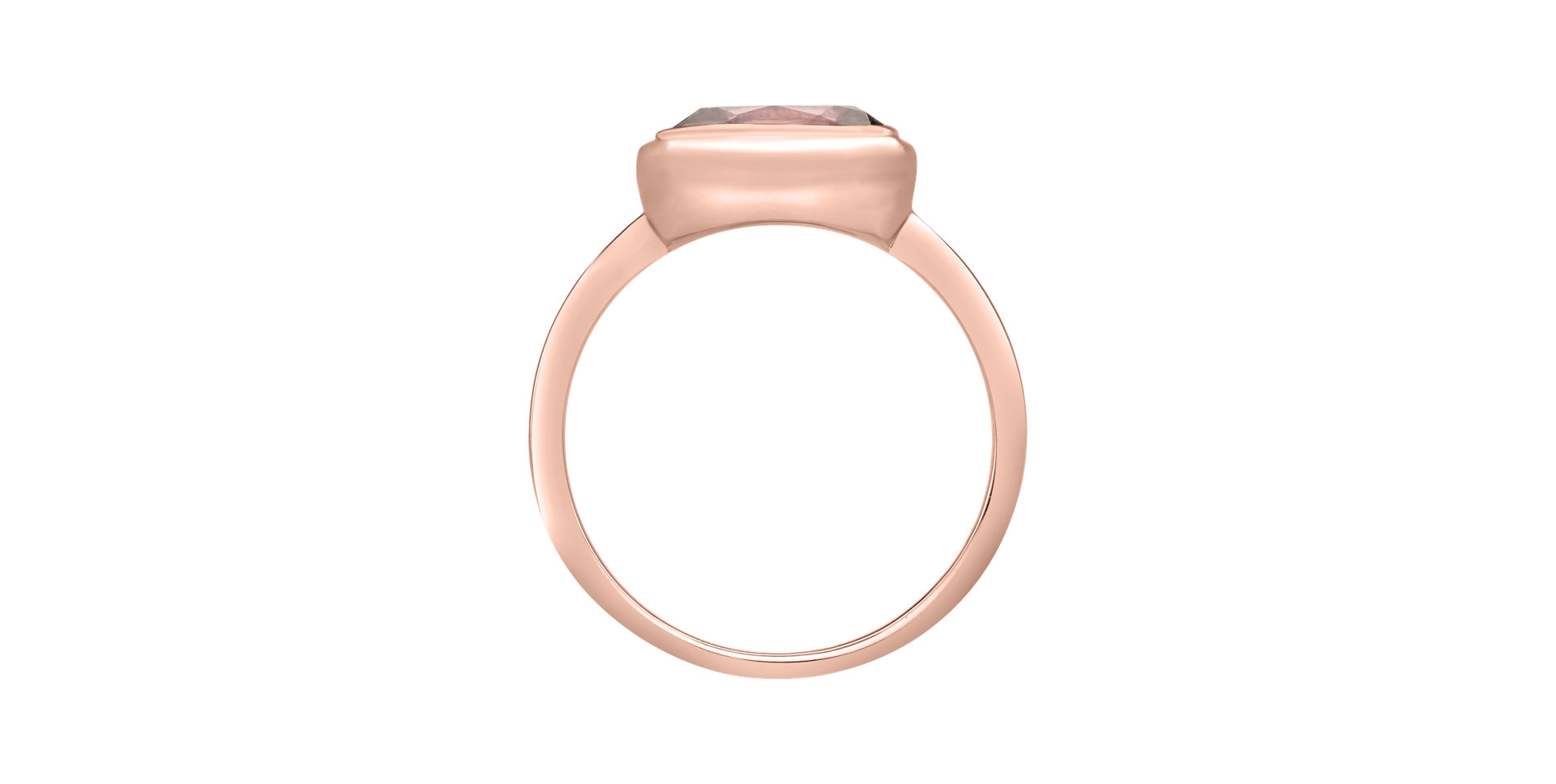 Ring with Morganite Bonbon